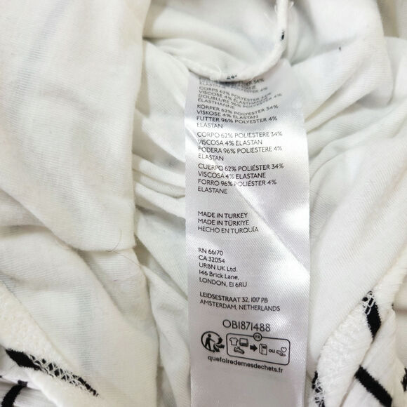 EUC Anthropologie Pilcro Thong Bodysuit Sz XXS Soft Stretch Ribbed Fabric V-Neck - Picture 4 of 7